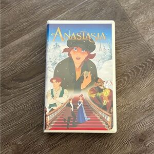 *Vintage* - Anastasia VHS Movie - Hard Clamshell Case